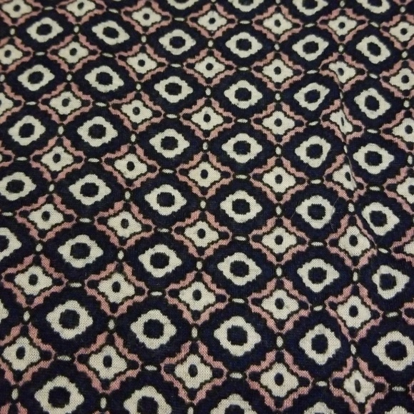 3/4 Sleeve Printed Jersey Knit Top - Picture 4 of 5